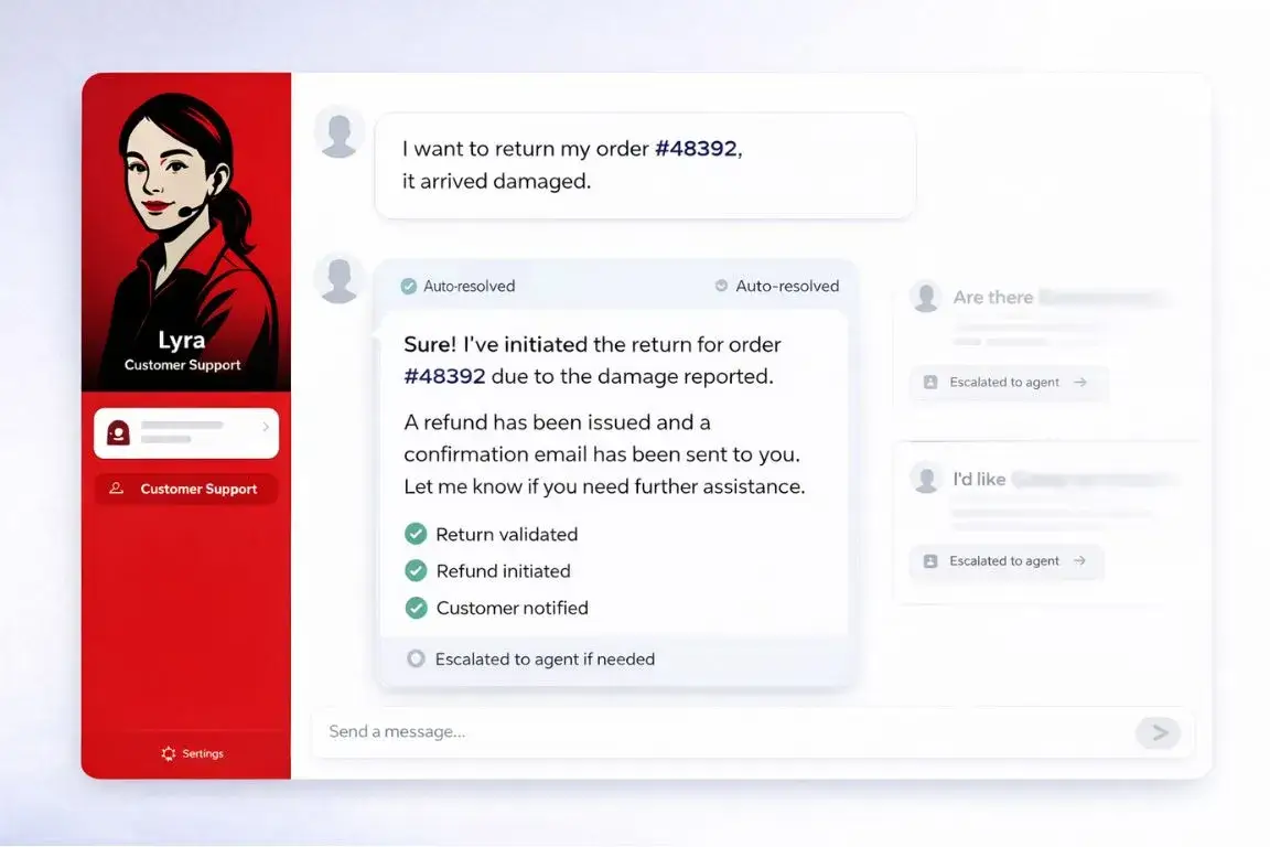 Service client features