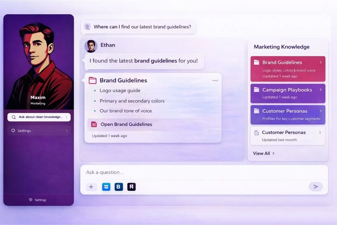 Marketing features